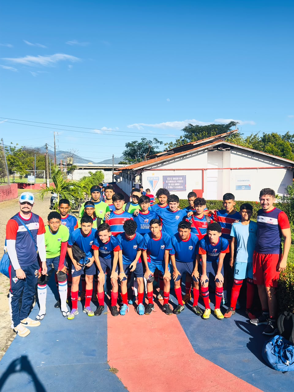 Turma reunida em confraternização